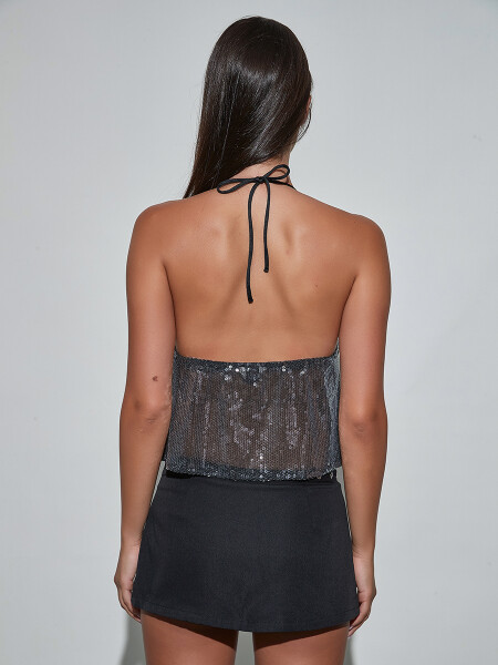 TOP YSENIA PLATEADO