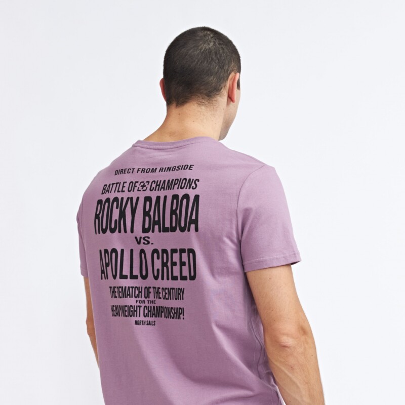 Remera Hombre M/C Alg.C/Estam.N+ Topo