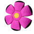 Pelota Magica Plegable Juguete Boomerang Luz Led Juego Vairante Color Rosa