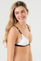 Top mada ring liso Blanco