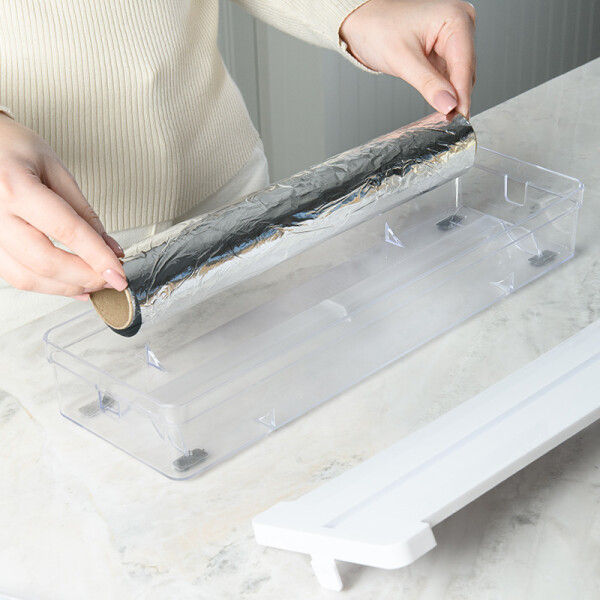 Organizador y cortador de rodillos doble Organizador y cortador de rodillos doble