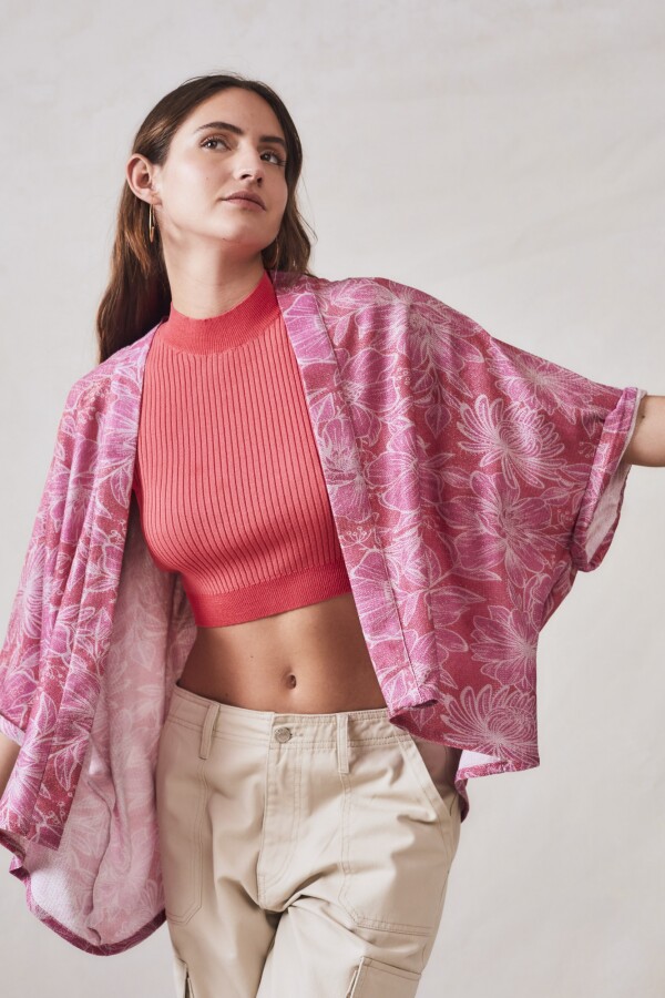 Kimono Fucsia