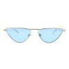 Lentes de Sol Chilli Beans Viena Dorado - Azul