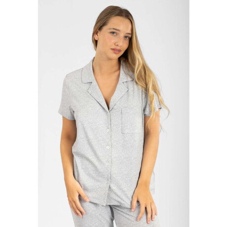 Pijama yummy melange americano mc Gris