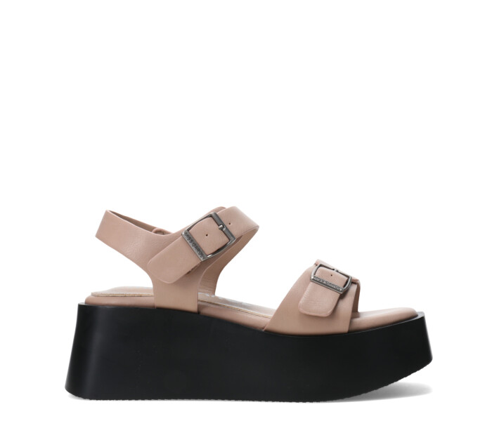 Sandalia VIXOR con plataforma Offwhite