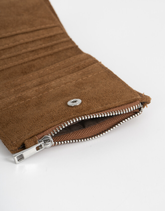 Billetera Billetera Suede Chocolate - Marron Chocolate