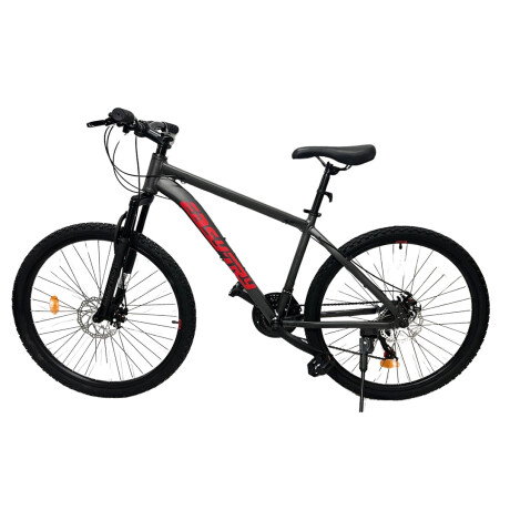 Bicicleta MTB Easy-Try Rodado 26 Gris-Rojo GRIS-ROJO