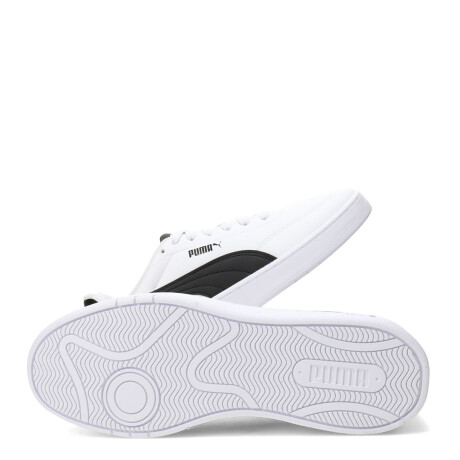 Championes de Hombre Puma Court Classic Clean Blanco - Negro