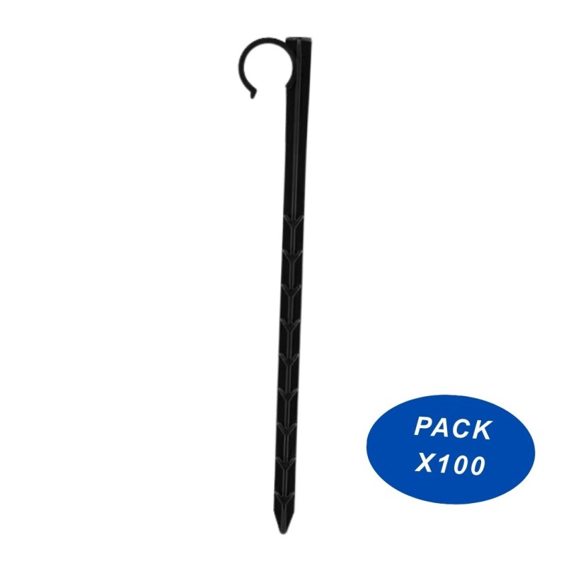 Estaca Mangusi soporte de tubo Dn16 ideal Autocultivo Pack X100 Estaca Mangusi soporte de tubo Dn16 ideal Autocultivo Pack X100