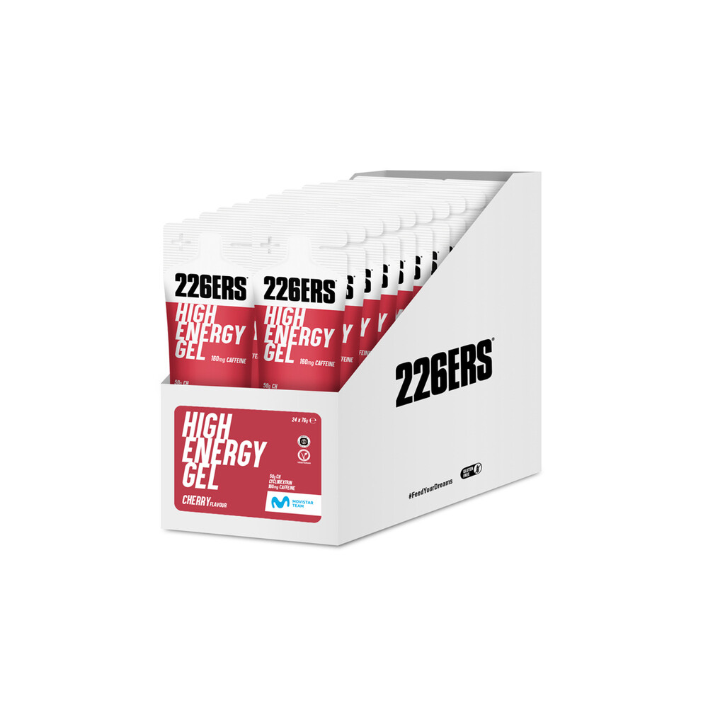 Pack 24 geles - Caffeine Cherry Caffeine Cherry