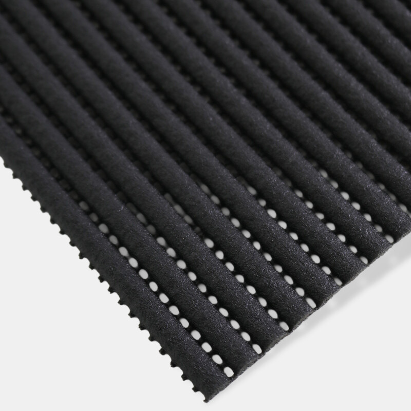 ALFOMBRA NEGRA ANTIDESLIZANTE 50X70CM P/BAÑO Unica