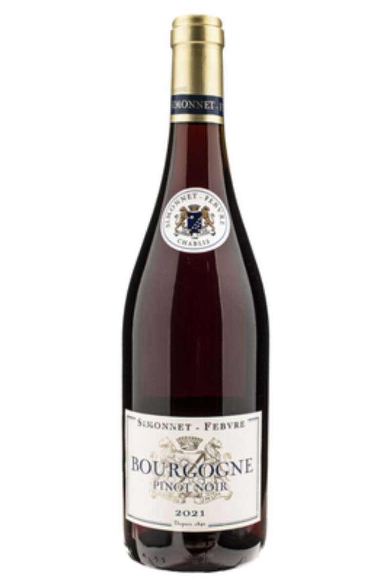 Vino SIMONNET FEBVRE Bourgogne Pinot Noir 750ml. Vino SIMONNET FEBVRE Bourgogne Pinot Noir 750ml.