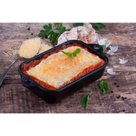 Asadera con Asas en Hierro Esmaltado 18x11.5cm (ideal Lasagna) Victoria Asadera con Asas en Hierro Esmaltado 18x11.5cm (ideal Lasagna) Victoria