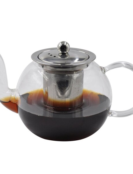 TETERA 800ML VIDRIO BOROSIL. TAPA/INFUSOR A.INOX TETERA 800ML VIDRIO BOROSIL. TAPA/INFUSOR A.INOX