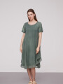 Vestido Belet Verde Seco