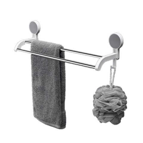 Toallero Blanco doble C/sopapa 49x13x13cm Toallero Blanco Doble C/sopapa 49x13x13cm