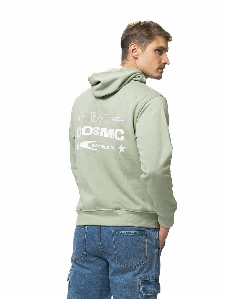 Canguro Estampado New Orleans Oliva Melange