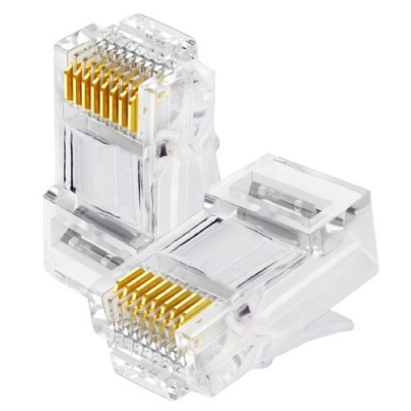 Fichas Rj45 Pack X 100 Fichas Rj45 Pack X 100