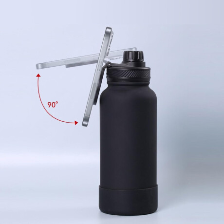 Botella Deportiva 960 Ml magética para celular Acero inoxidable Azul