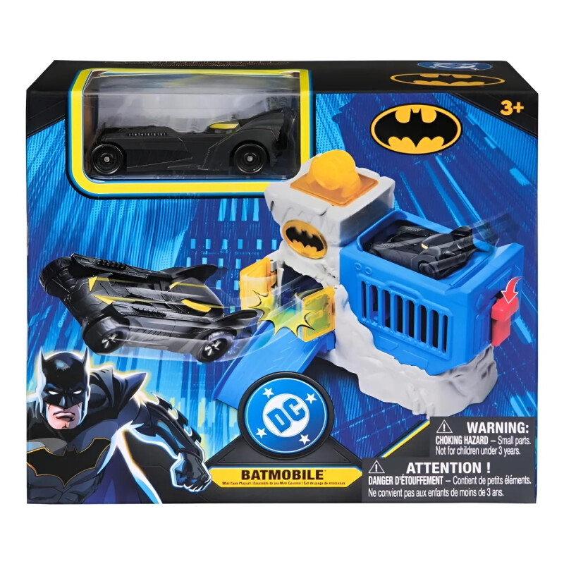 Set De Juego Mini Baticueva Batman Dc Azul Set De Juego Mini Baticueva Batman Dc Azul