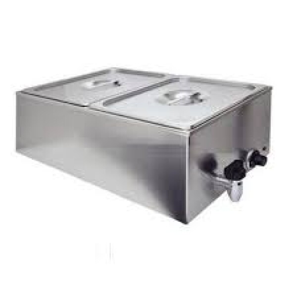 Baño maria electrico 2 cuba acero inox Baño maria electrico 2 cuba acero inox