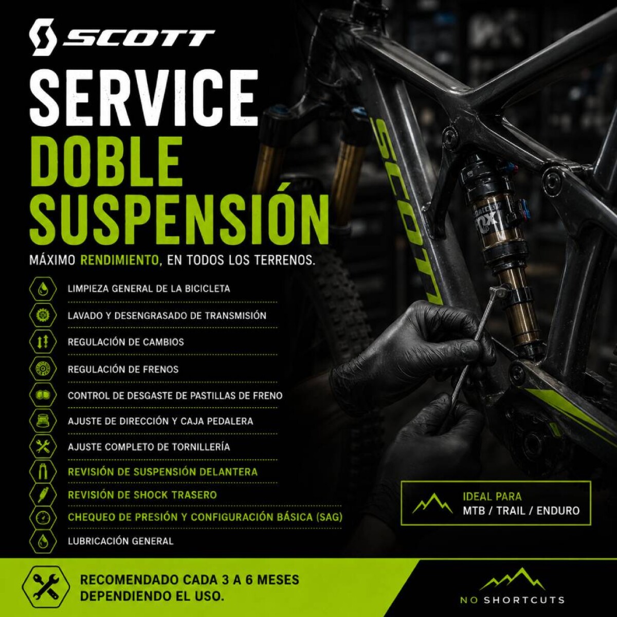 Service General D/suspension 
