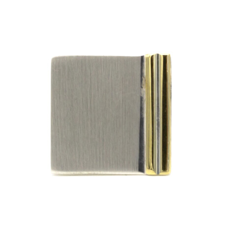 Gemelos de plata 925 y double en oro 18 ktes. Gemelos de plata 925 y double en oro 18 ktes.