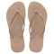 Sandalias de Mujer Havaianas Havaiana SLIM Beige Arena - Dorado