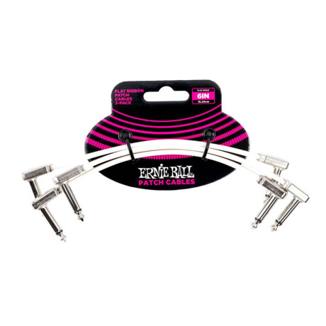 Cable Guitarra Ernie Ball P06385 Plano Pack 3 Unidades