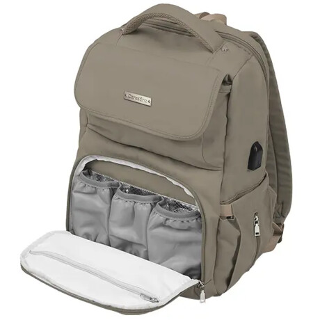 Mochila Maternal Carestino Berna + Cambiador + Estuche Térmico Beige