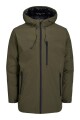 Chaqueta Payne Larga Con Capucha Olive Night