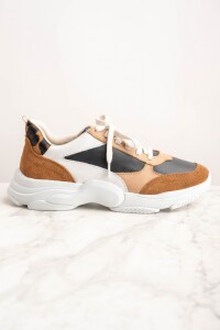 Zapatilla Combinada Whisky