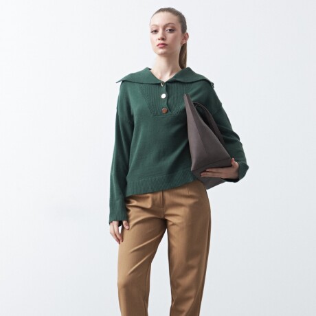 SWEATER APUS Verde Botella