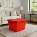 Caja Wenco Fullbox reforzada 75 Litros - ROJO Caja Wenco Fullbox reforzada 75 Litros - ROJO