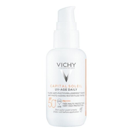 Protector Solar FPS50+ Vichy Capital Soleil UV-Age Daily Color 40ml Protector Solar FPS50+ Vichy Capital Soleil UV-Age Daily Color 40ml