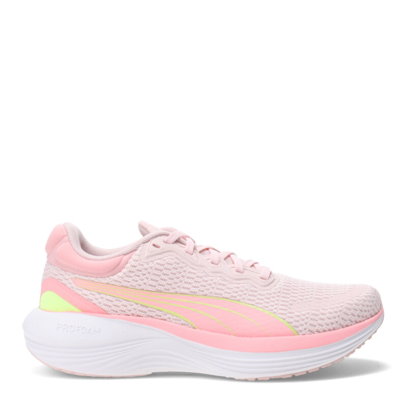 Championes de Mujer Puma Scend Pro Wns Rosado coral - Amarillo Fluo