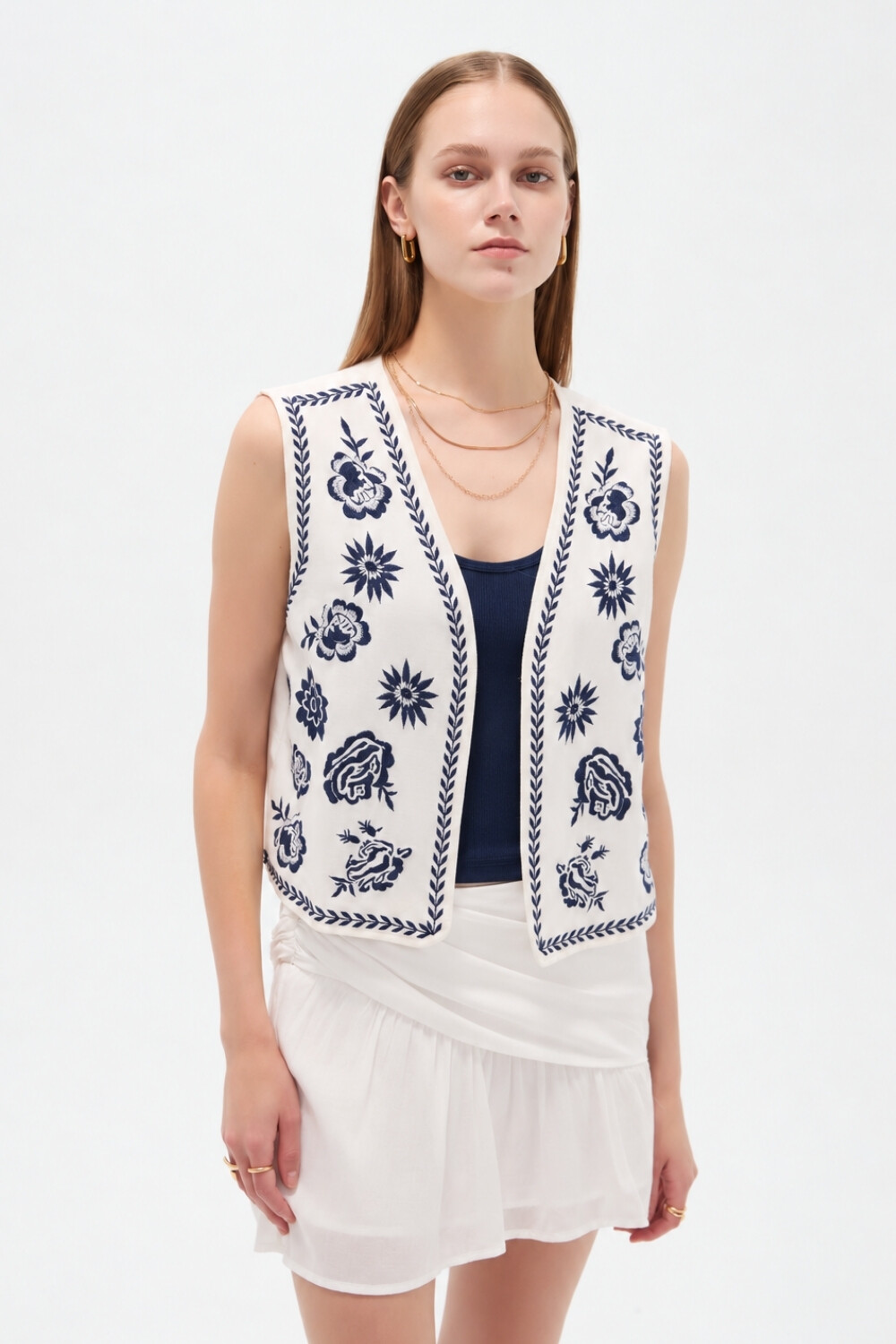 Chaleco Falan Estampado 1
