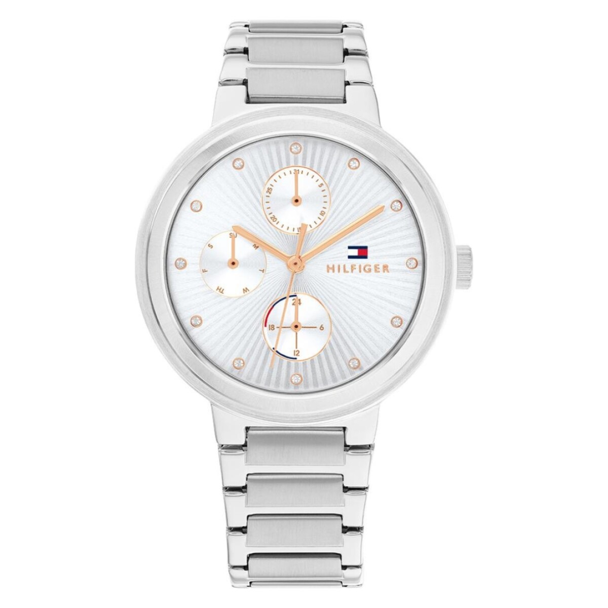 Reloj Tommy Hilfiger 1782532 para mujer con correa de acero - Plateado 