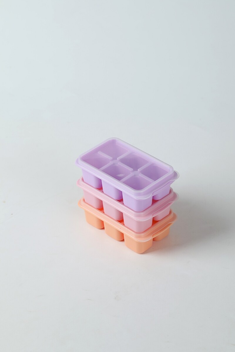 Cubetera mini 3pcs - violeta 
