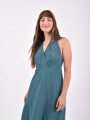 VESTIDO PAME PETROLEO