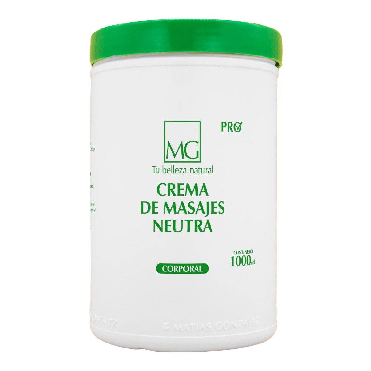 Crema de Masajes Neutra (1000cc) 