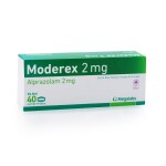 MODEREX 2 MG. CJ X 40 COMP. única