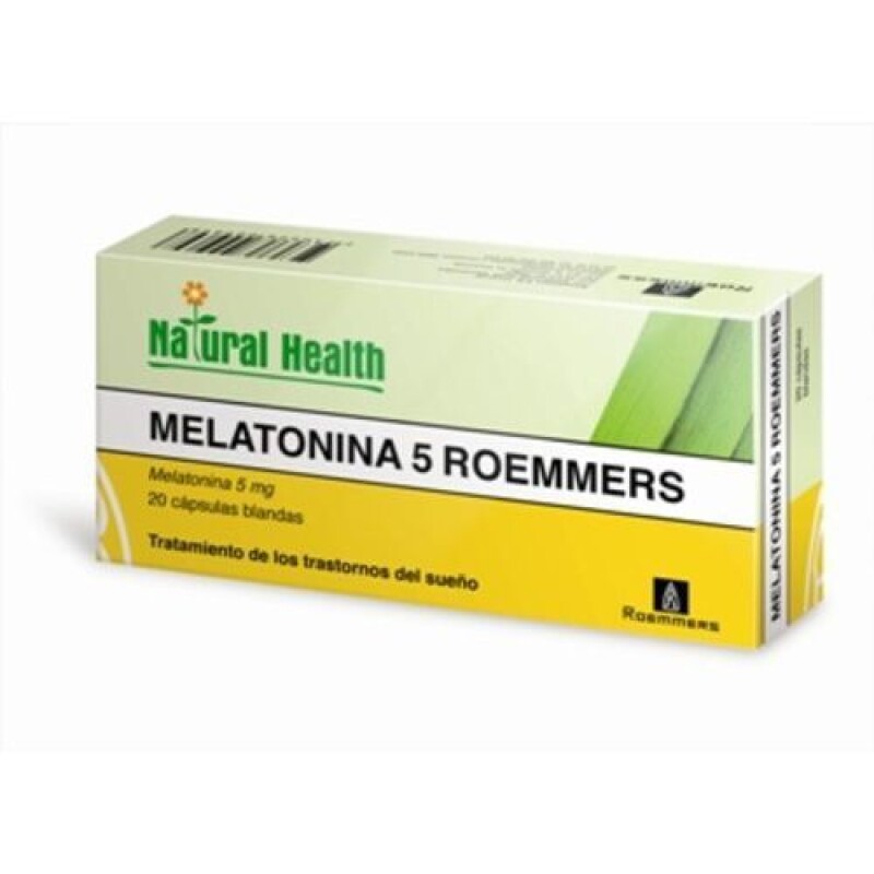 Melatonina 5 Mg. 20 Comp. Melatonina 5 Mg. 20 Comp.