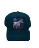 Gorra Goorin Bros Trucker Baseball - The Hippo Gut Verde