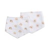 Set x2 babero bandana Rainbow & Suns