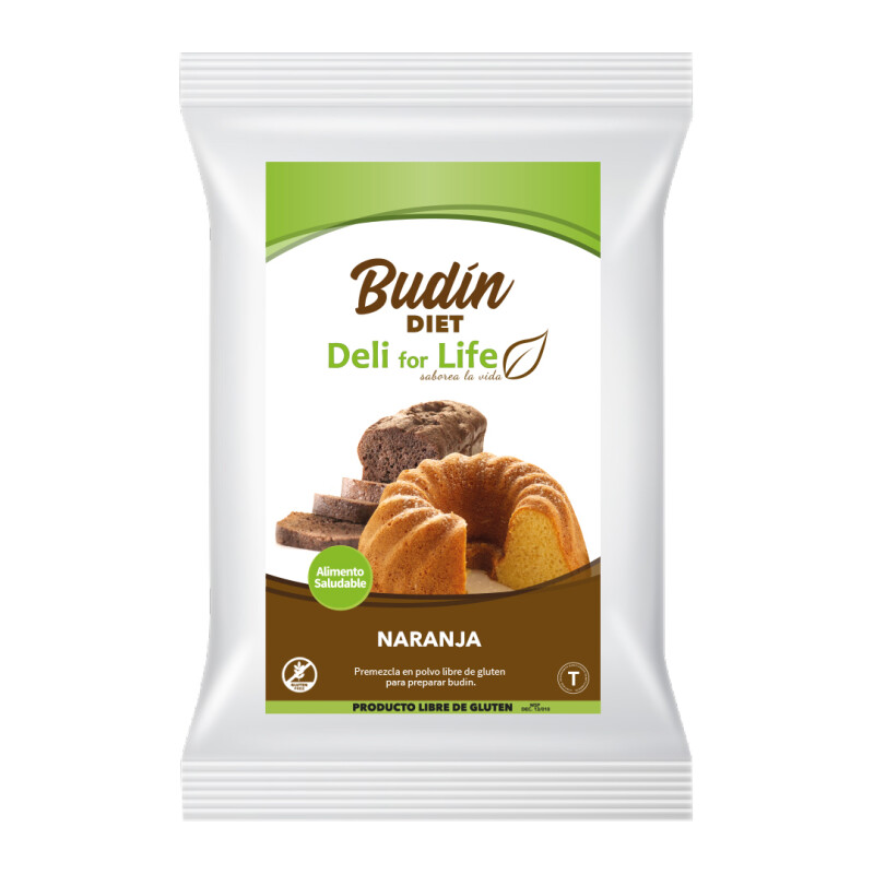 Budín Naranja Diet 500g Budín Naranja Diet 500g