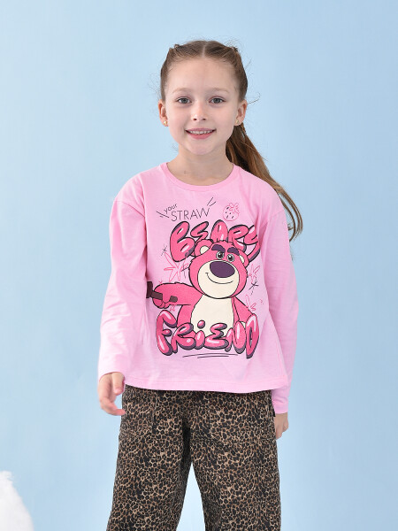 REMERA LOTSO STRAW ROSADO