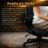 Silla Oficina Cougar Gamer Stryder Ergonómica 120kg NEGRO