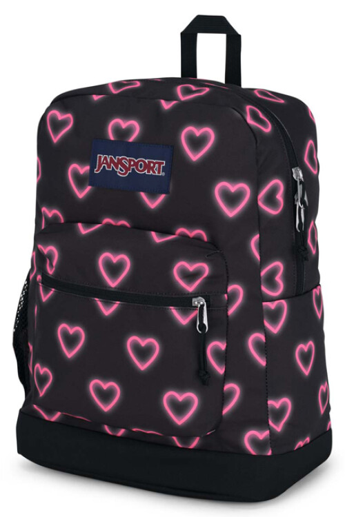 MOCHILA CROSS TOWN PLUS HAPPY HEARTS BLACK