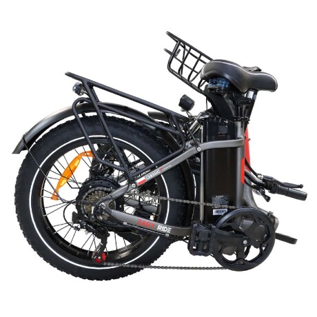 Bicicleta Eléctrica Plegable Gyroor EB028 R20 para Adultos Negro
